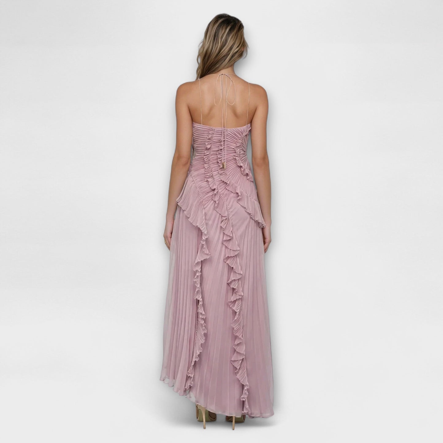 Elisia - Elegant Sleeveless Maxi Dress