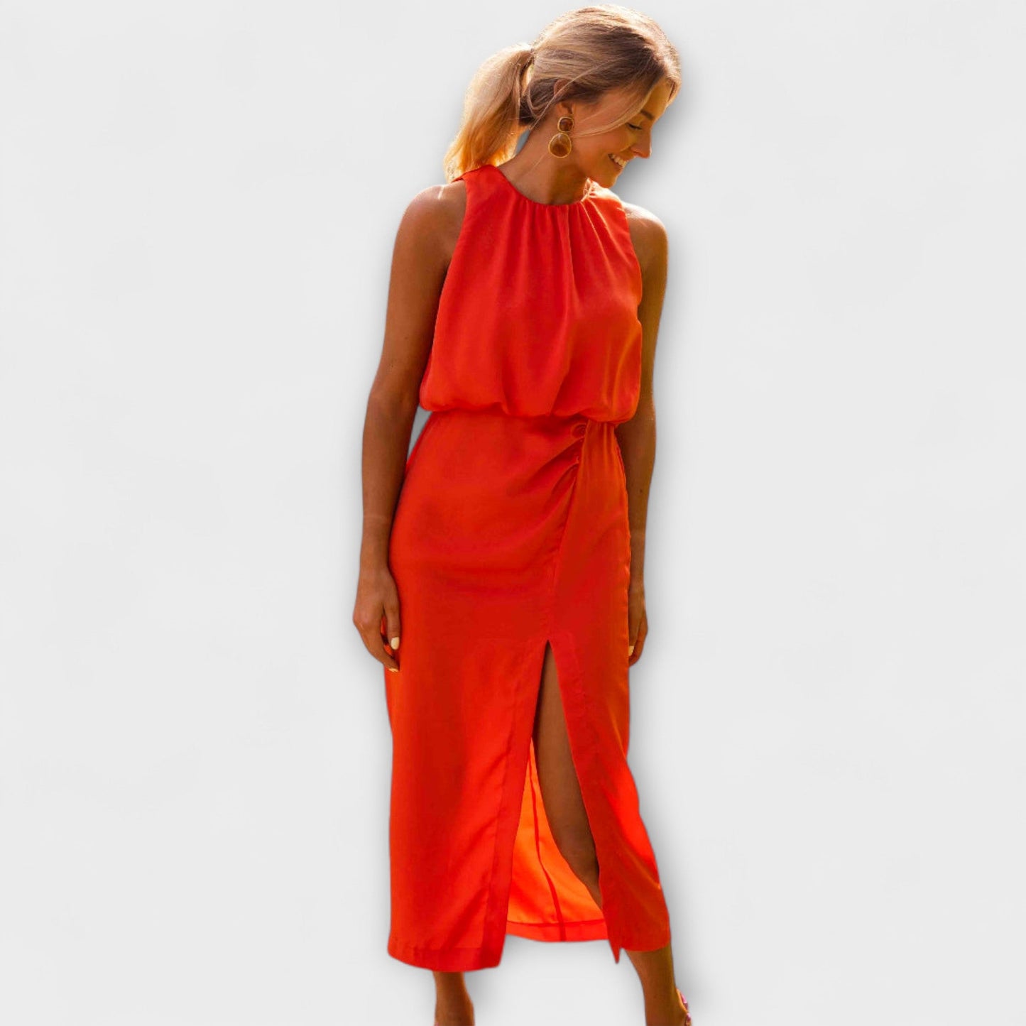 Liene - Stylish Midi Dress
