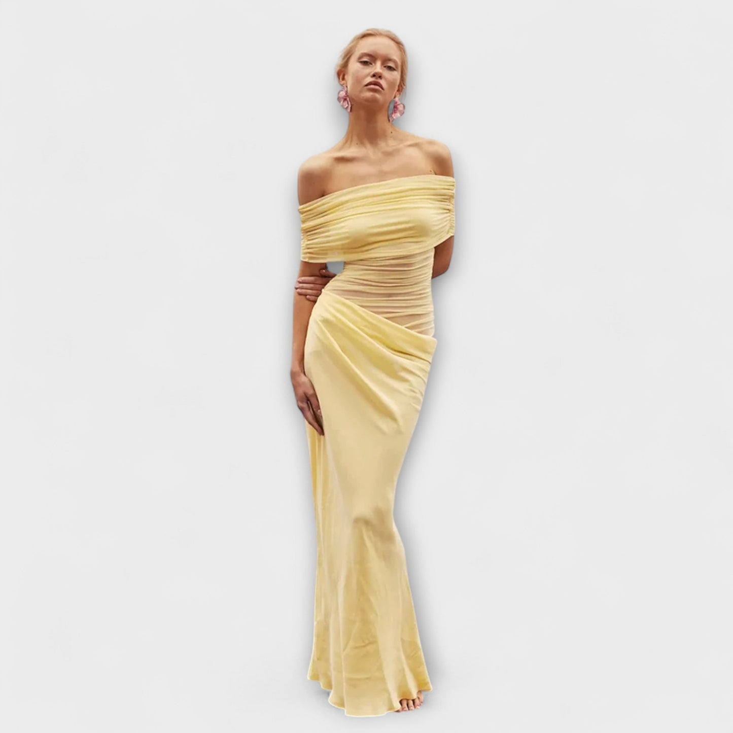 Puss - Ruffled Asymmetrical Dress