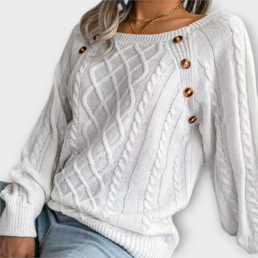 Malia - Button-Up Sweater