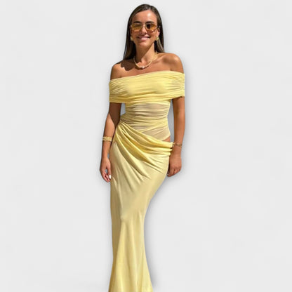 Puss - Ruffled Asymmetrical Dress
