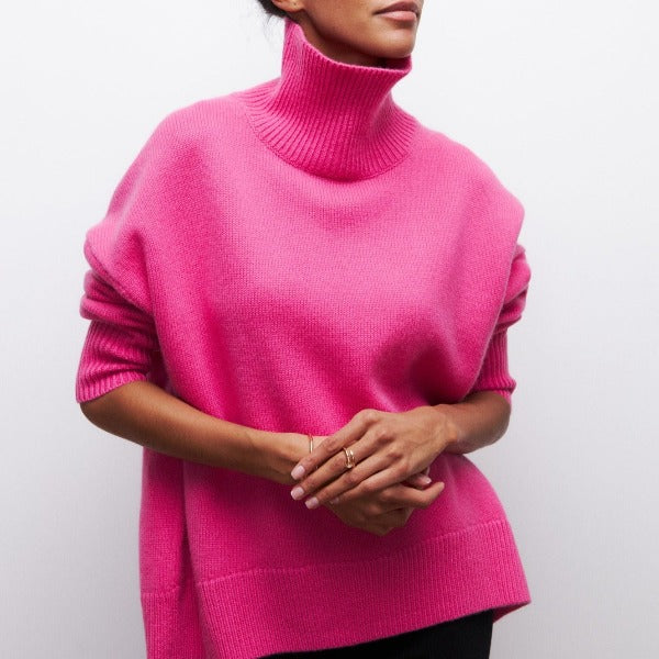 Katrielle - Comfortable Turtleneck Sweater