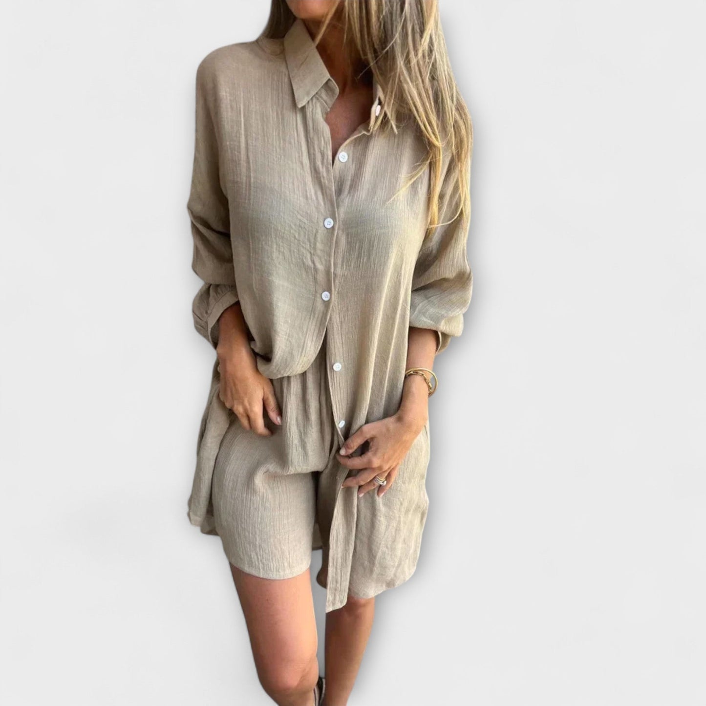 Miravo - Blouse and Shorts Set
