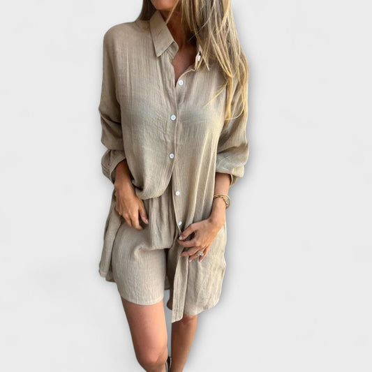 Miravo - Blouse and Shorts Set
