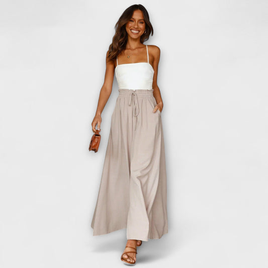 Oralith - Comfortable Pleated Pants