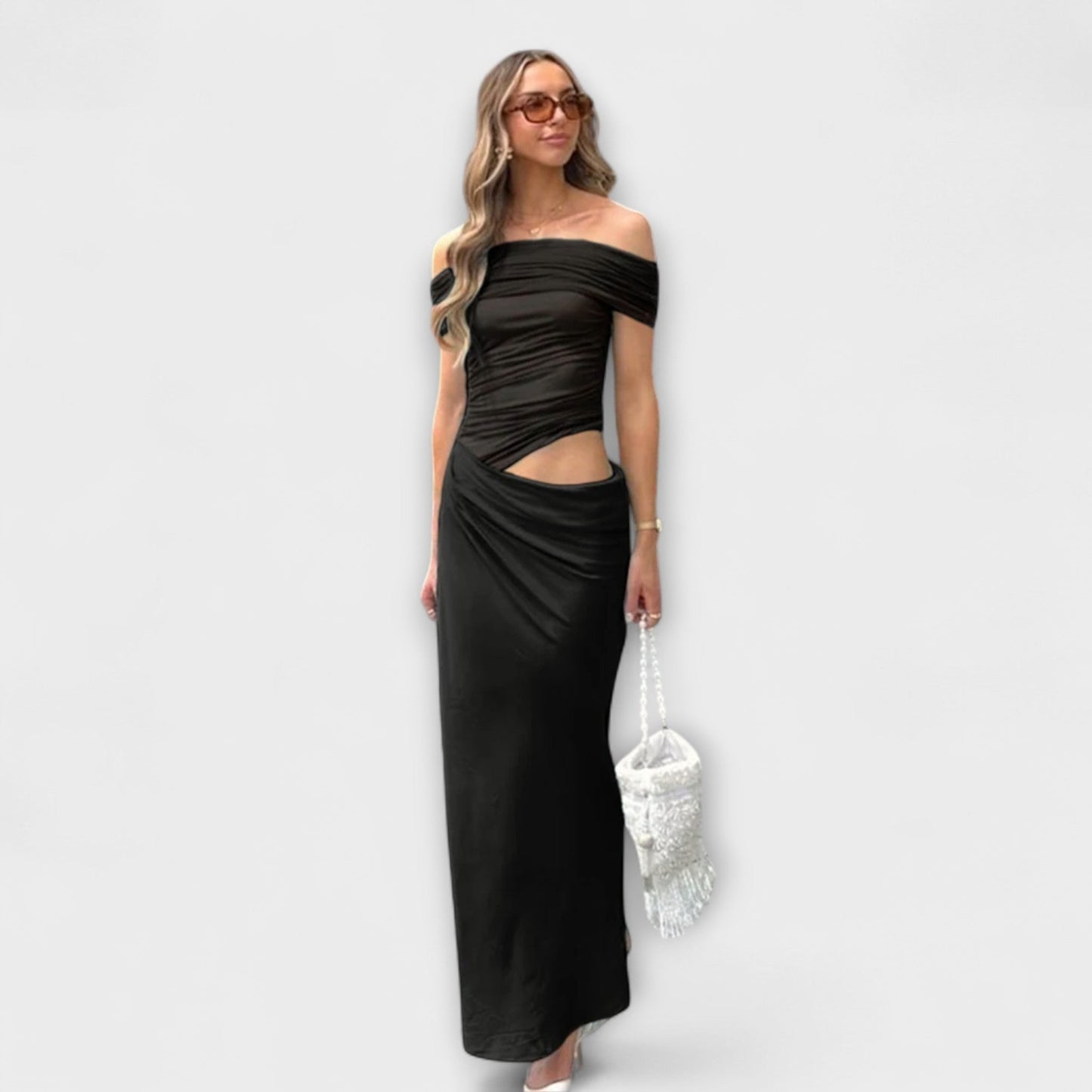Puss - Ruffled Asymmetrical Dress
