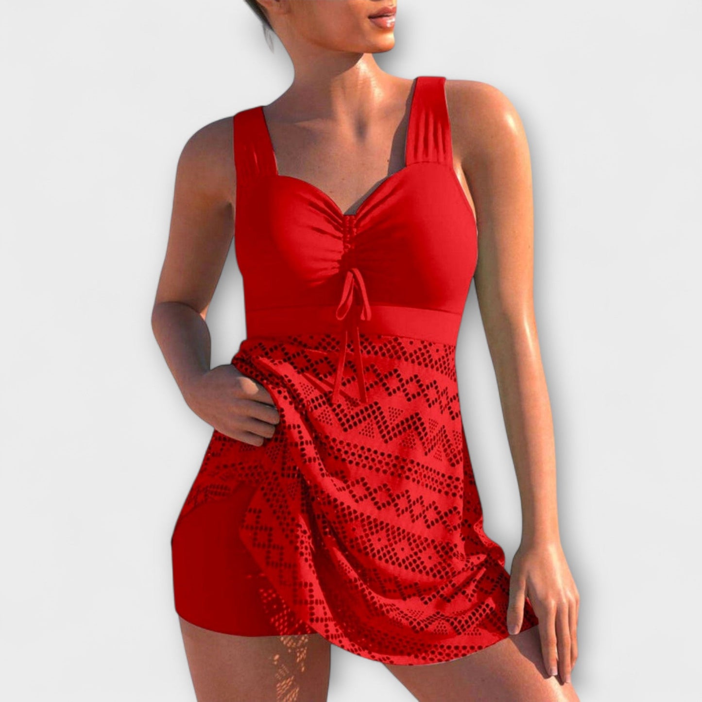Isabella - Two-Piece Swimsuit with Skirted Bottom