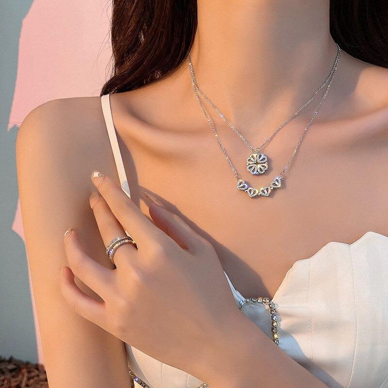Four-Leaf Clover Pendant Necklace