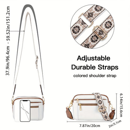 Lora - Vegan Leather Crossbody Bag