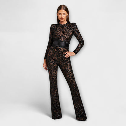 Theresia - Lace Corset Jumpsuit