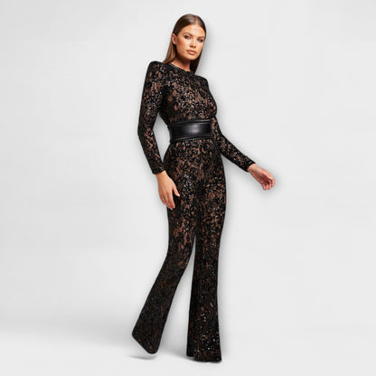 Theresia - Lace Corset Jumpsuit