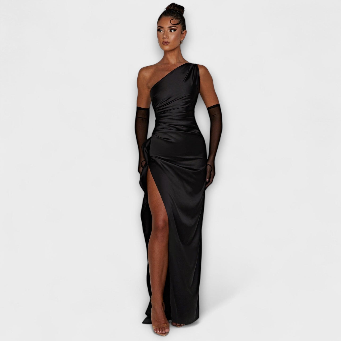 One-Shoulder Maxi Dress