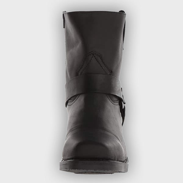 Elise – Women’s Zip-Up Leather Ankle Boots with Sleek Silhouette