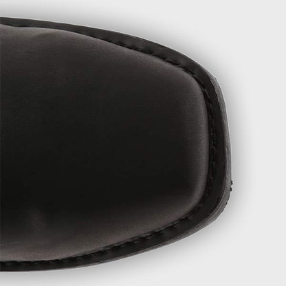 Elise – Women’s Zip-Up Leather Ankle Boots with Sleek Silhouette