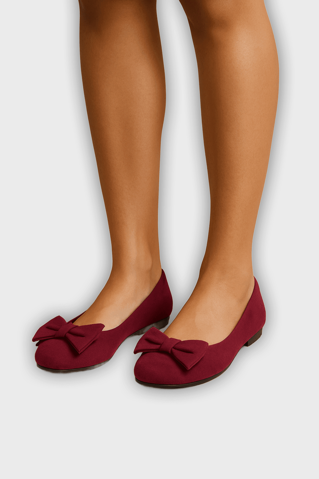 Giulia Slip-On Flats with Bow