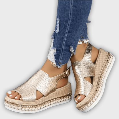 Manon – Women’s Platform Sandals – Orthopedic Support – Slingback Strap