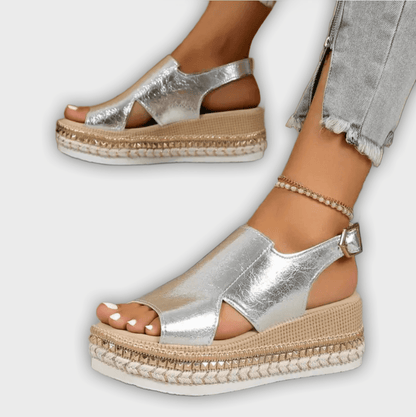 Manon – Women’s Platform Sandals – Orthopedic Support – Slingback Strap