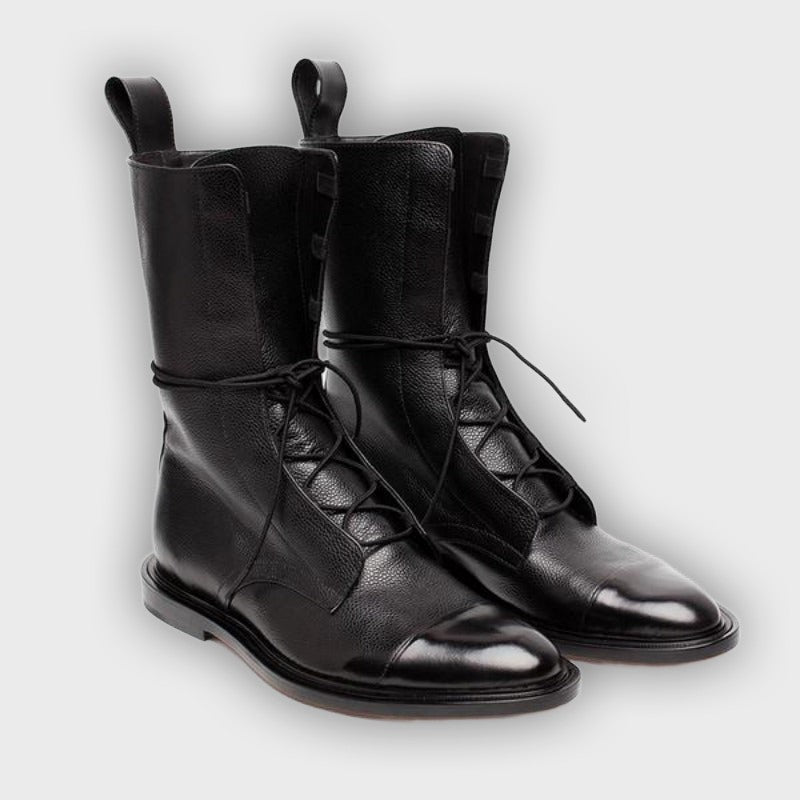 Odette – Women’s Vegan Leather Ankle Boots with Pointed Toe & British Style