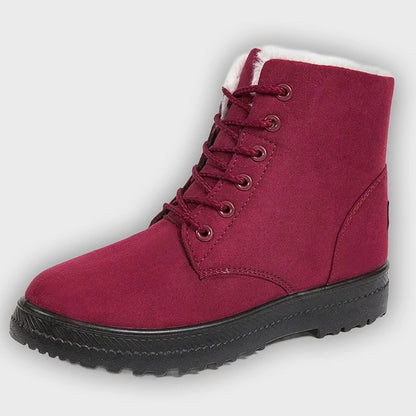 Sanni – Women’s Plush Lined Boots – Low Heel, Cozy & Stylish