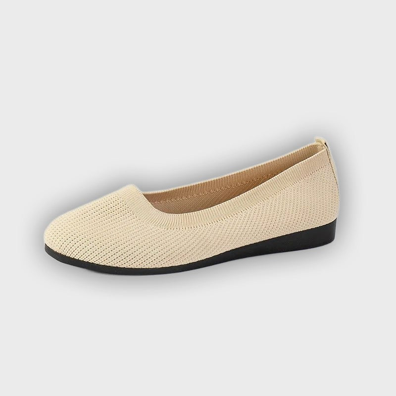 Signe – Women’s Loafers – Knit Fabric Slip-On with Orthopedic Support