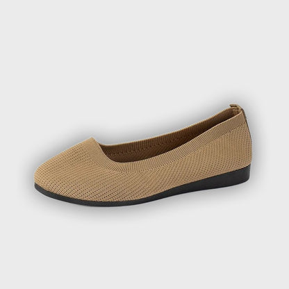 Signe – Women’s Loafers – Knit Fabric Slip-On with Orthopedic Support