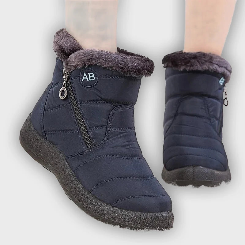 Sigrid – Women’s Casual Ankle Boots with Fur Lining