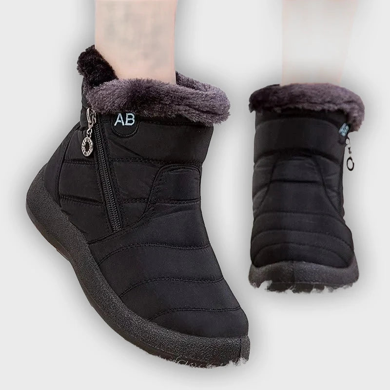 Sigrid – Women’s Casual Ankle Boots with Fur Lining