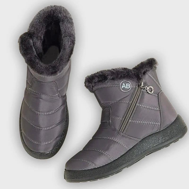 Sigrid – Women’s Casual Ankle Boots with Fur Lining