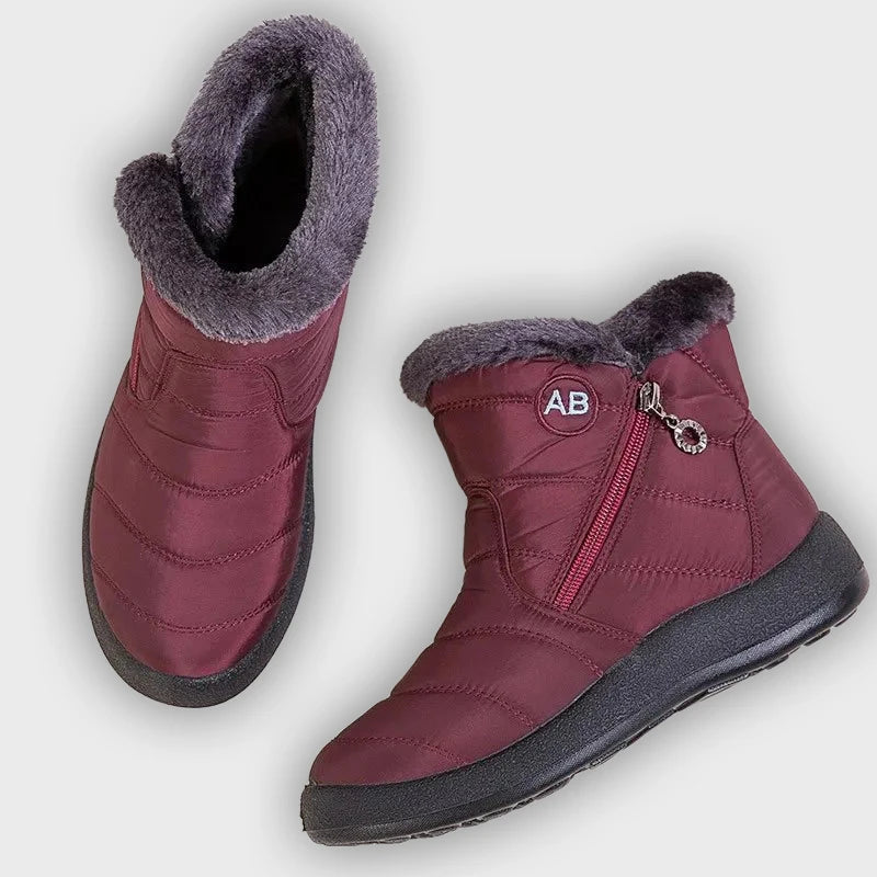 Sigrid – Women’s Casual Ankle Boots with Fur Lining