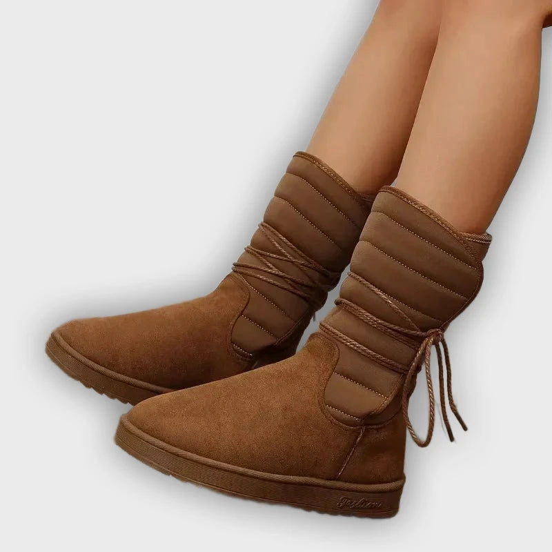 Svala – Women’s Lace-Up Boots with Fur Lining