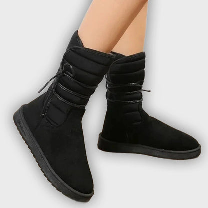 Svala – Women’s Lace-Up Boots with Fur Lining
