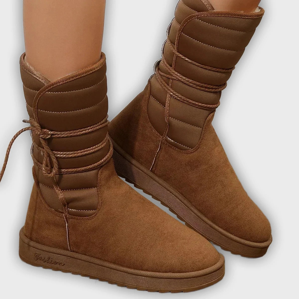 Svala – Women’s Lace-Up Boots with Fur Lining