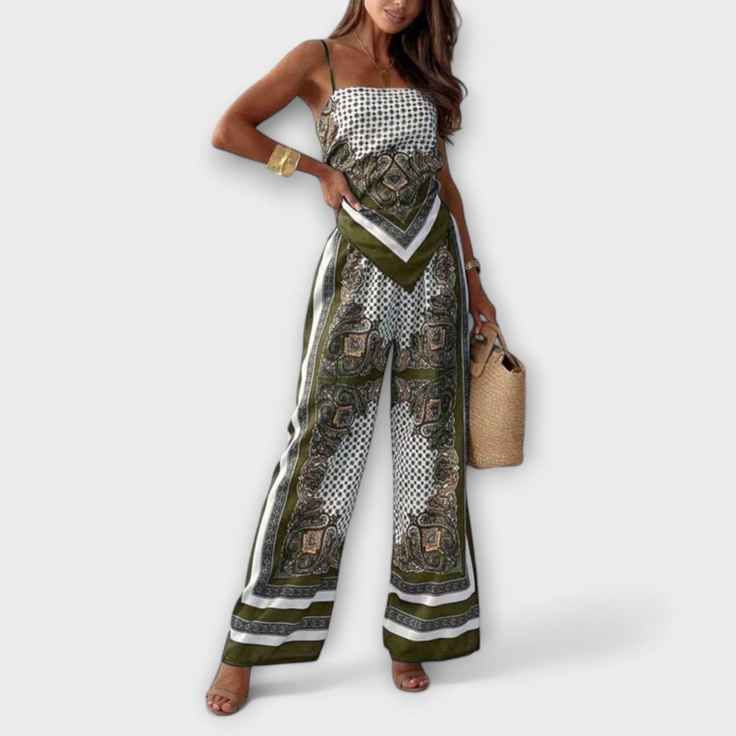 Dakota - Chic Vest and Pants Set