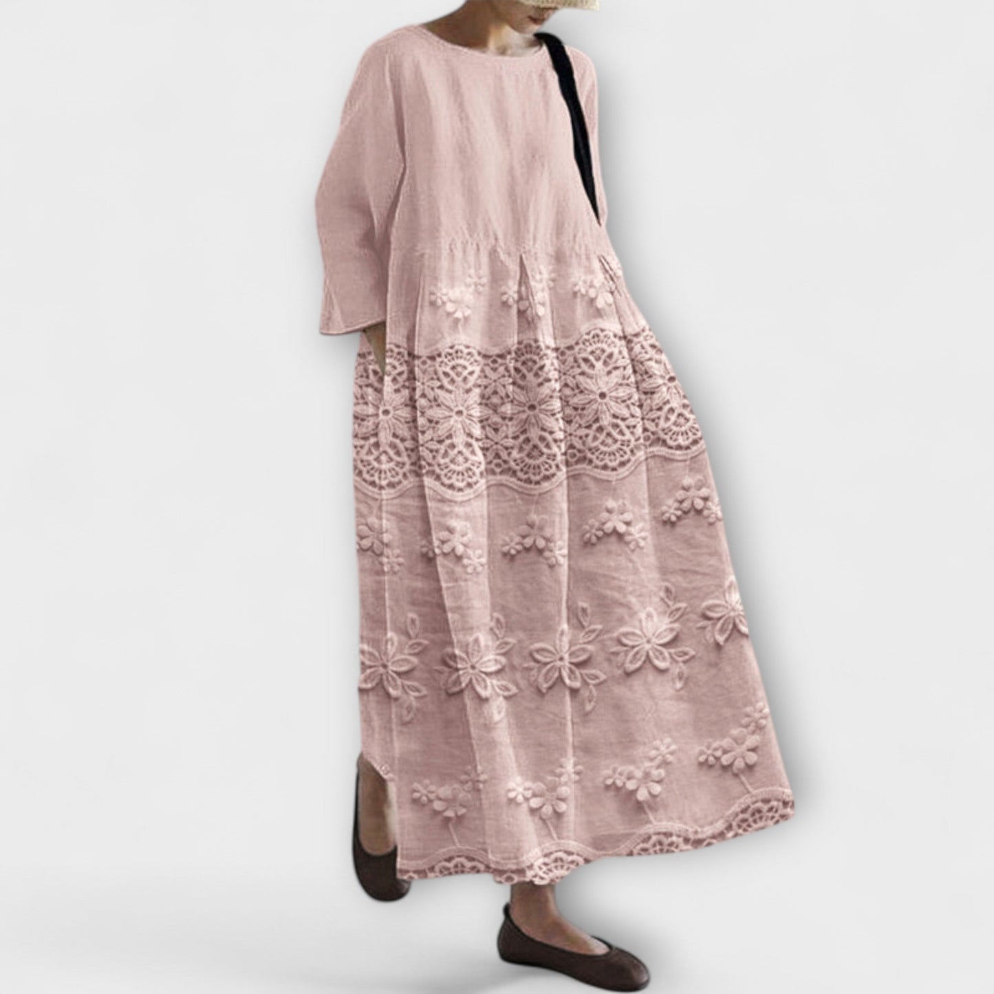 Isabella - Lace Print Dress