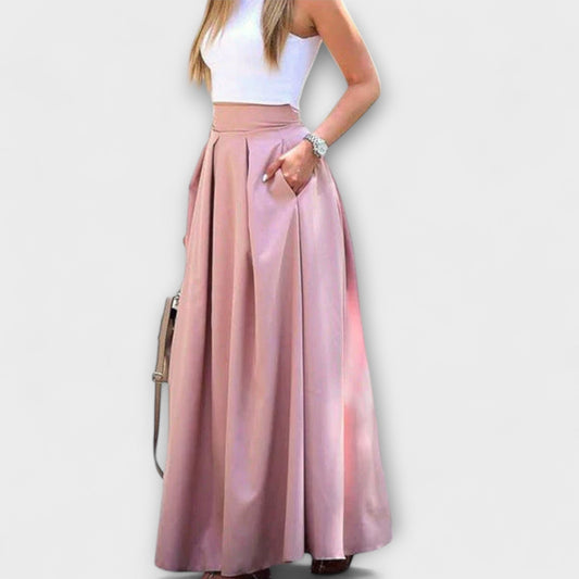 Tzafira – Stylish High-Waisted Maxi Skirt