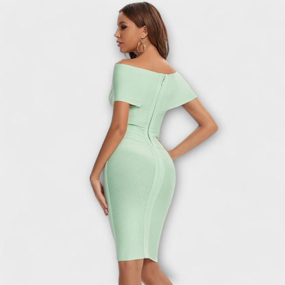 V-Neck Elegant Dress