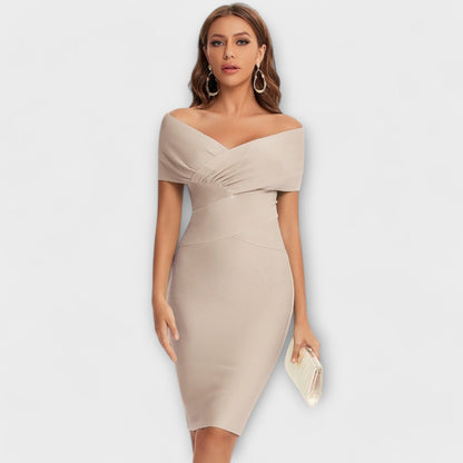 V-Neck Elegant Dress