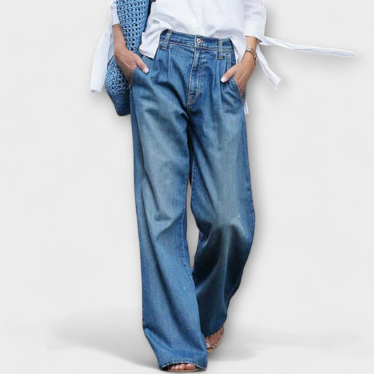 Ava - Premium Wide-Leg Jeans