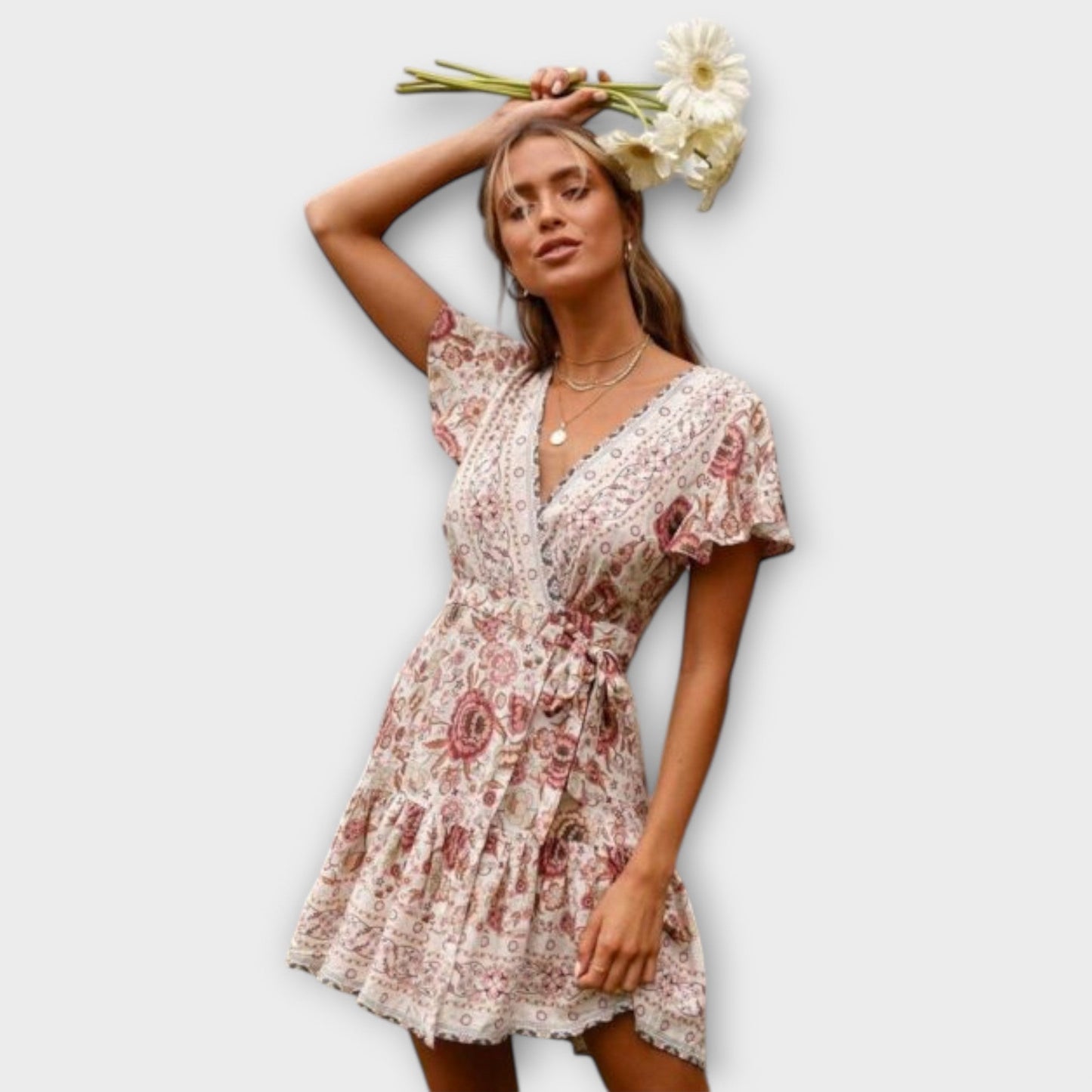 Amina - Short Bohemian Dress