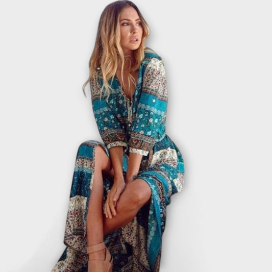 Cariba - Bohemian Midi Dress