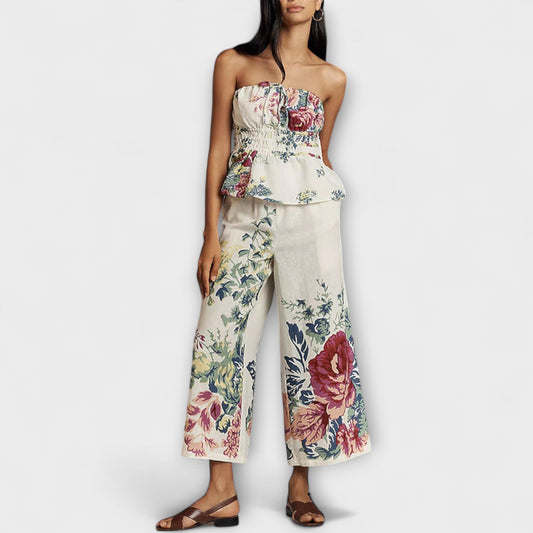 Indigo Summer Floral Pattern Collection