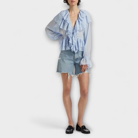 Martha - Soraya Ruffle Shirt