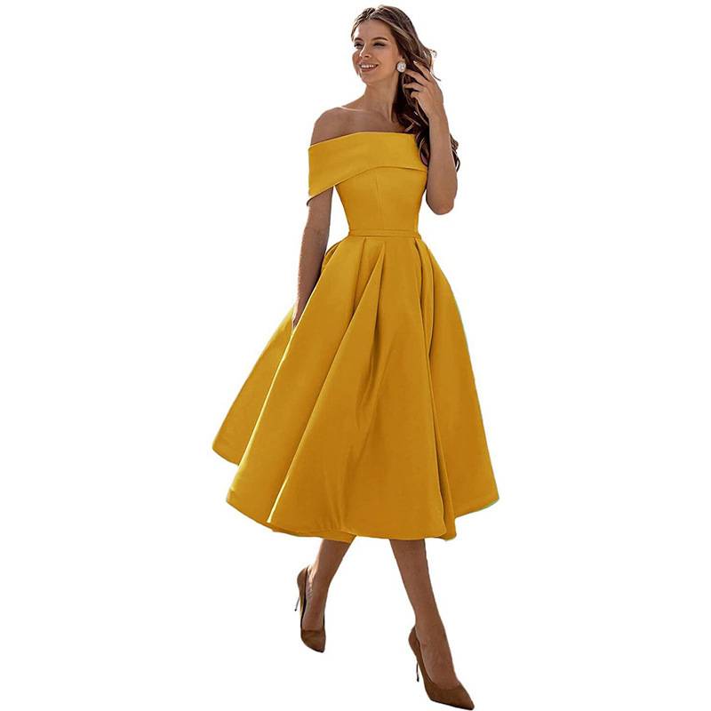 Romy - Stylish Off-the-Shoulder Draped Maxi Dress