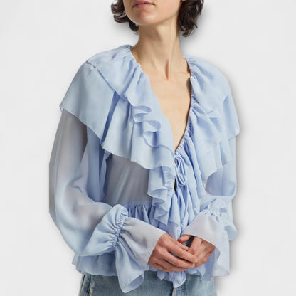 Martha - Soraya Ruffle Shirt