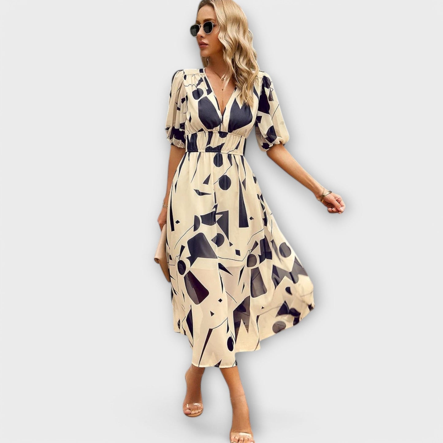 Mathilda - Chic Midi Dress