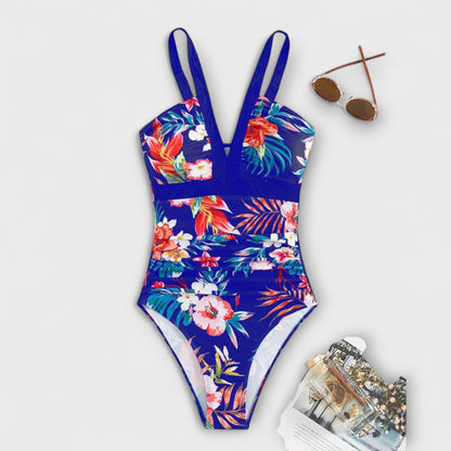 Janet – Elegant Floral Pattern Jumpsuit
