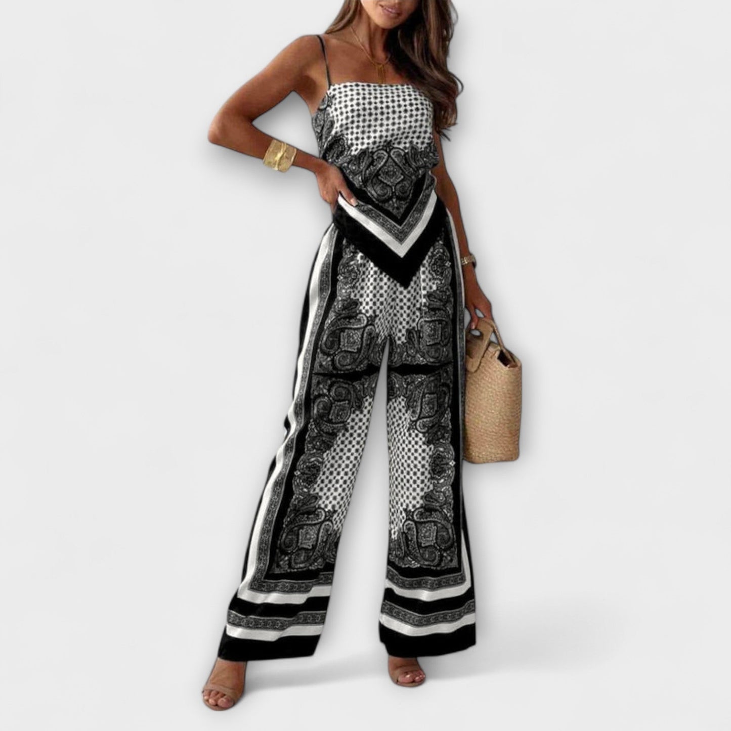 Dakota - Chic Vest and Pants Set