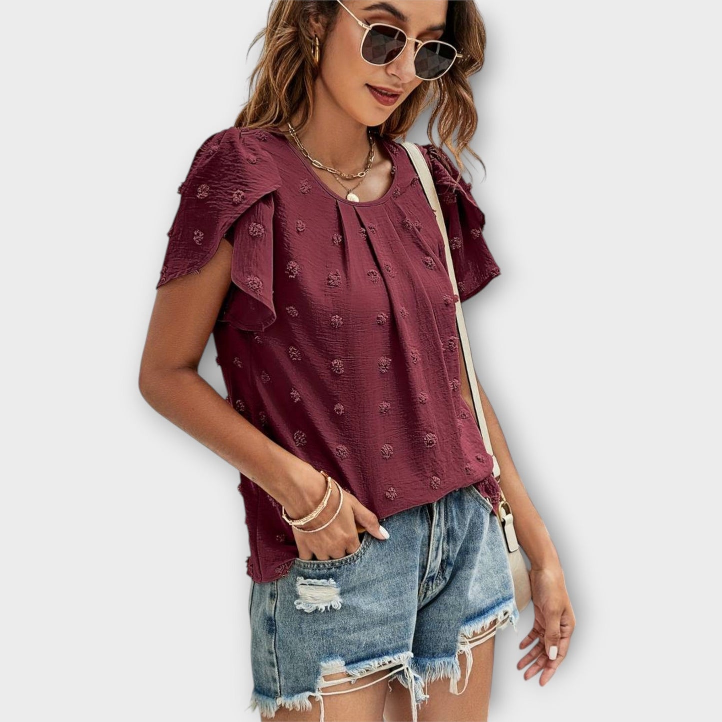 Charlotte - The Ideal Polka Dot Blouse