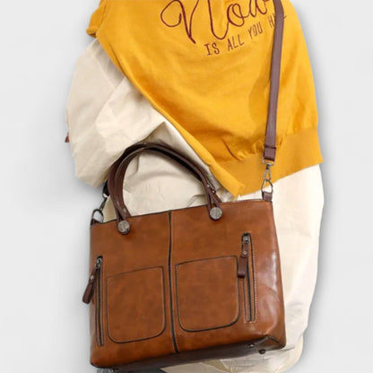 Lora - Elegant Leather Handbag
