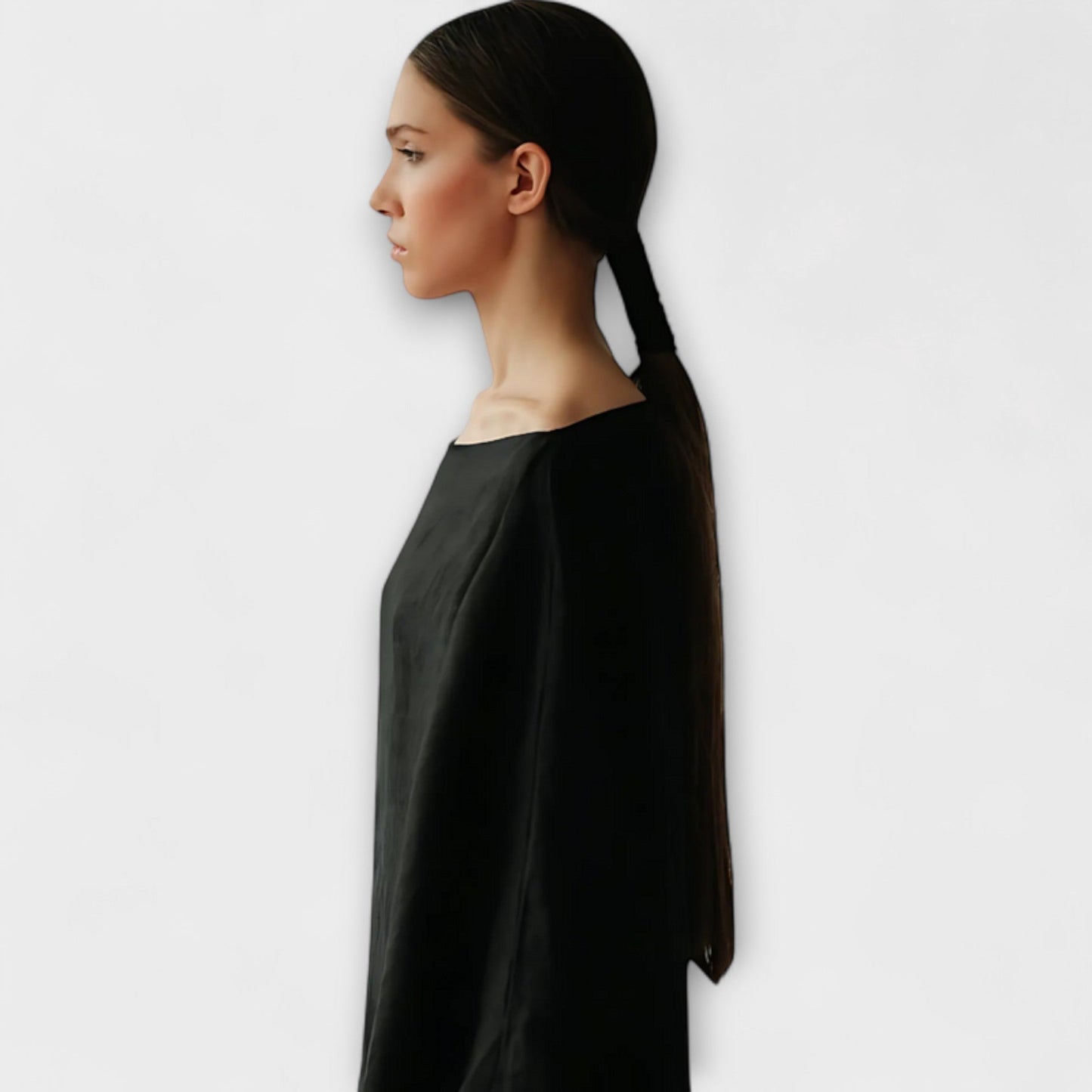 Dana - Linen and Cotton Kimono Dress